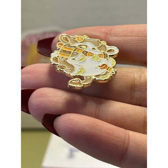 Bright Bat Enamel Pin Fall Autumn Leaves Cow - Picture 8 of 9